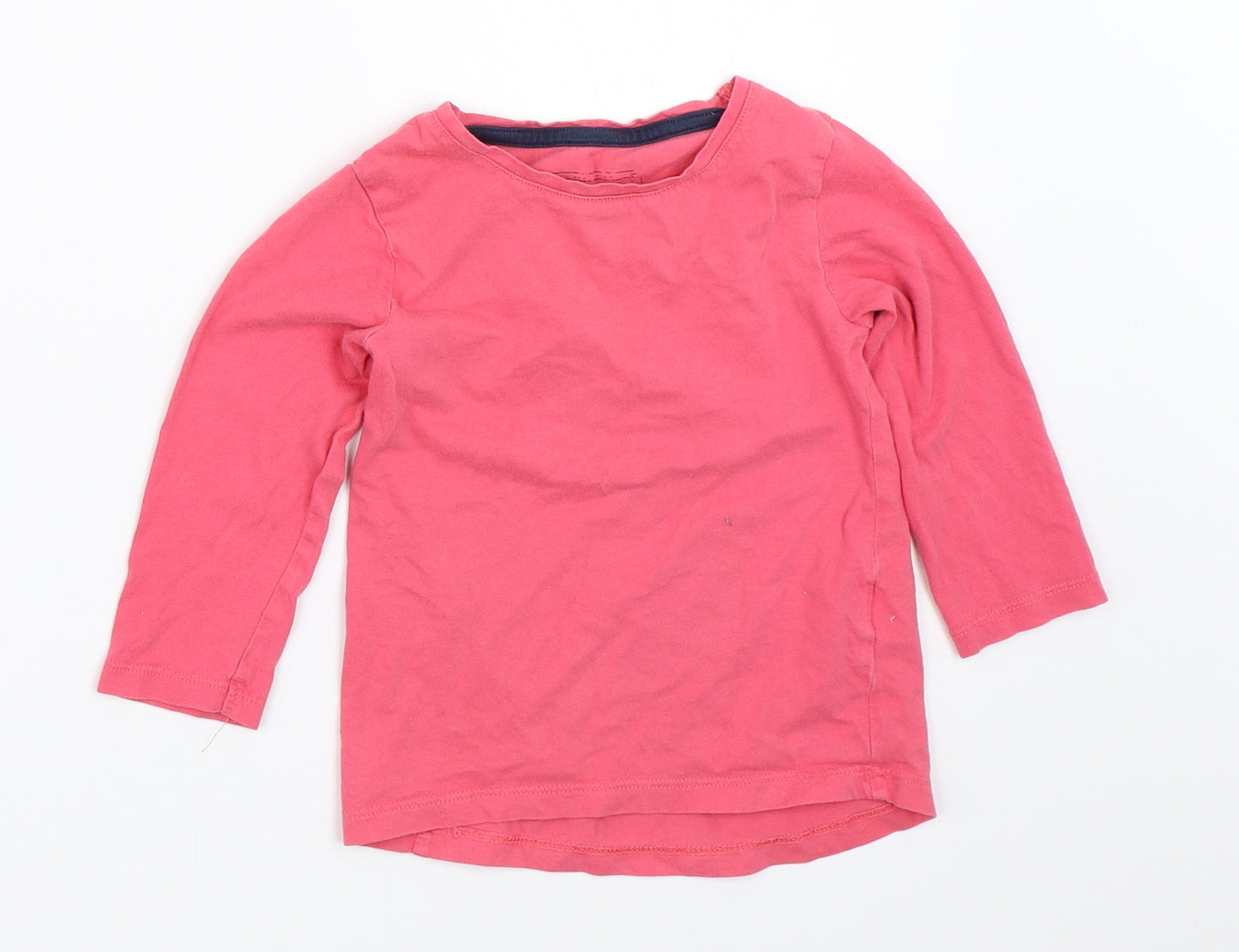 Blue Zoo Girls Pink   Basic T-Shirt Size 2-3 Years