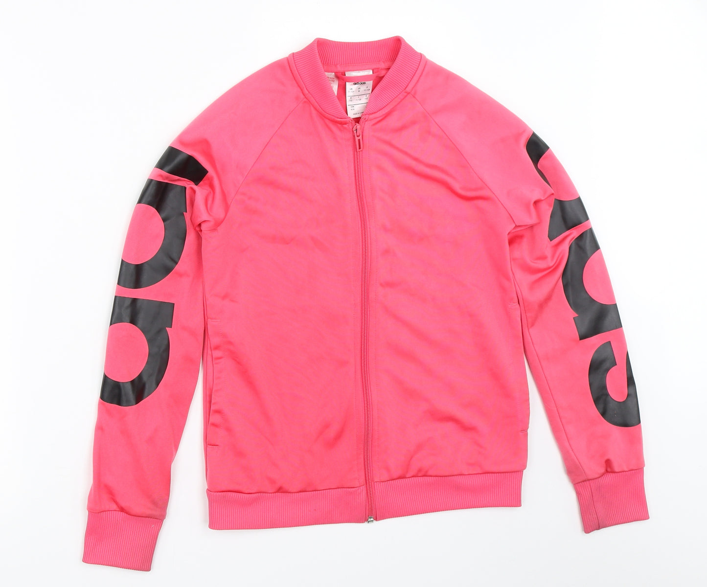 adidas Girls Pink   Jacket  Size 11-12 Years