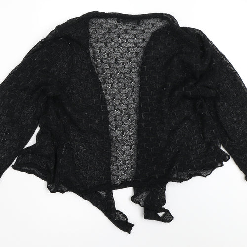 Just Elegance Womens Black   Cardigan Jumper Size L