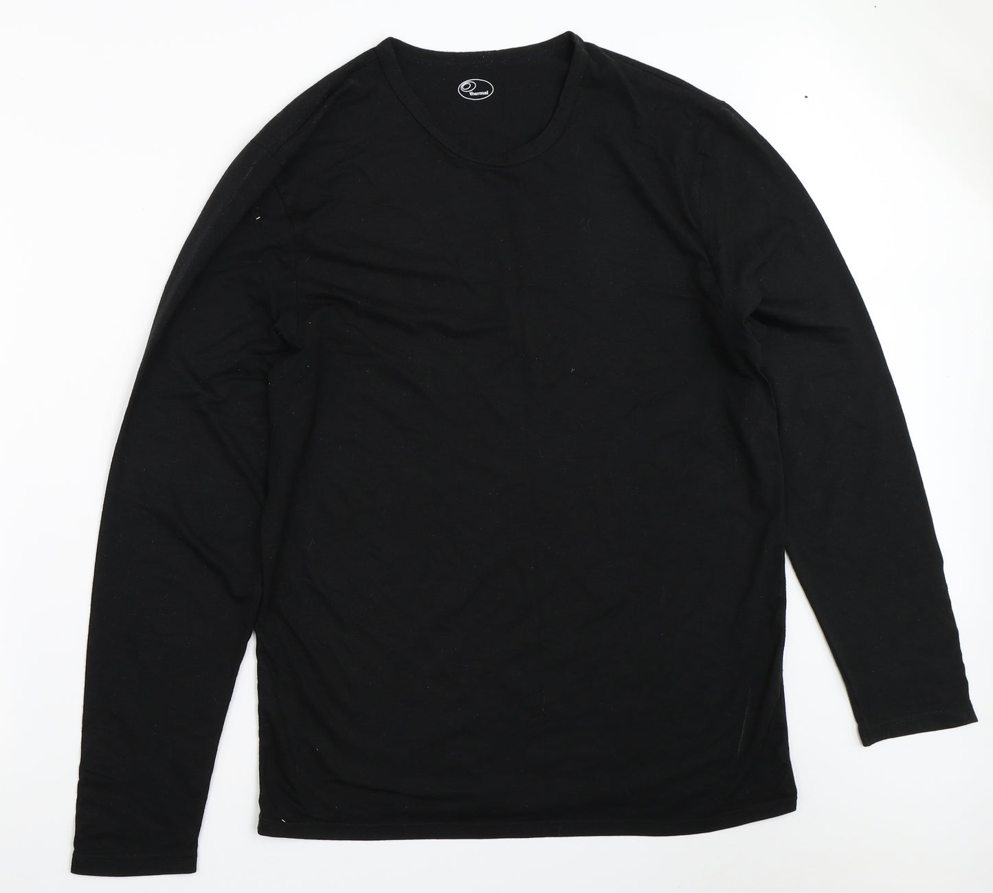 Marks and Spencer Mens Black    T-Shirt Size L  - thermal