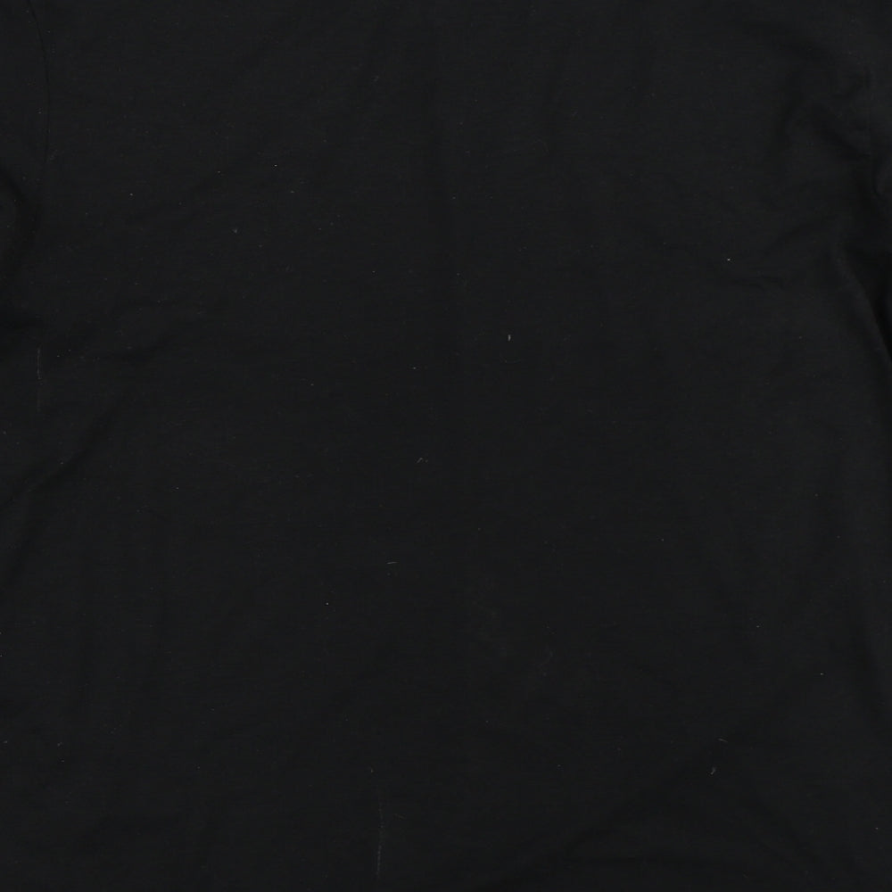 Marks and Spencer Mens Black    T-Shirt Size L  - thermal
