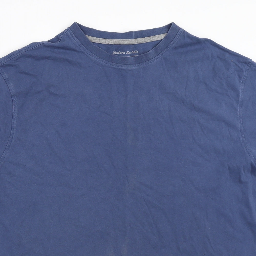 Marks and Spencer Mens Blue    T-Shirt Size M