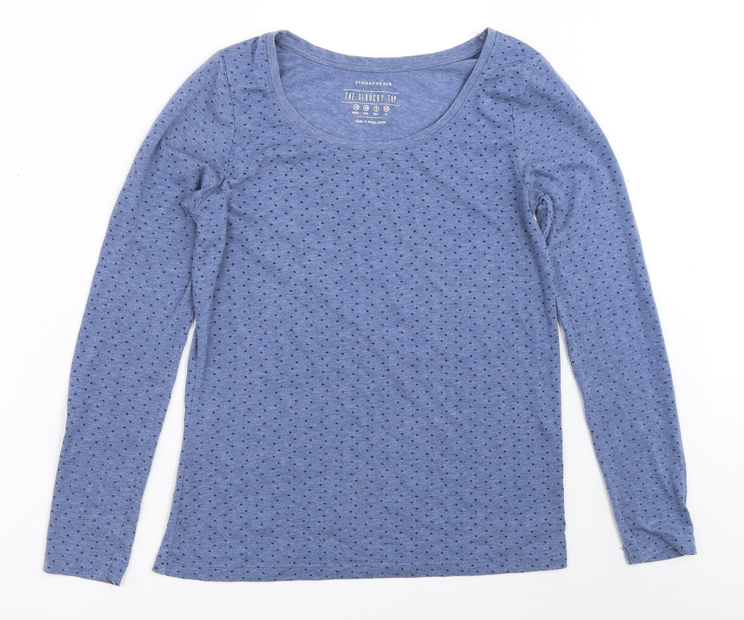Atmosphere Womens Blue   Basic T-Shirt Size 10