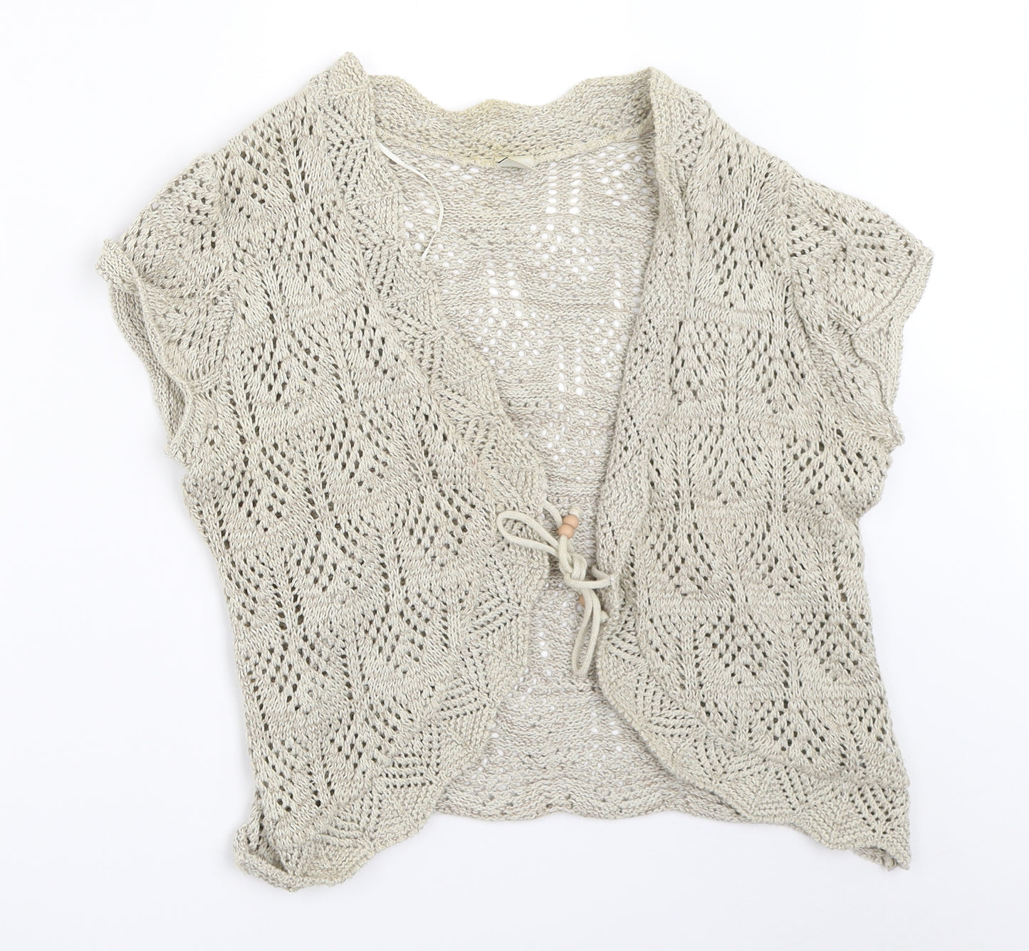 New Look Womens Beige   Cardigan Jumper Size 14