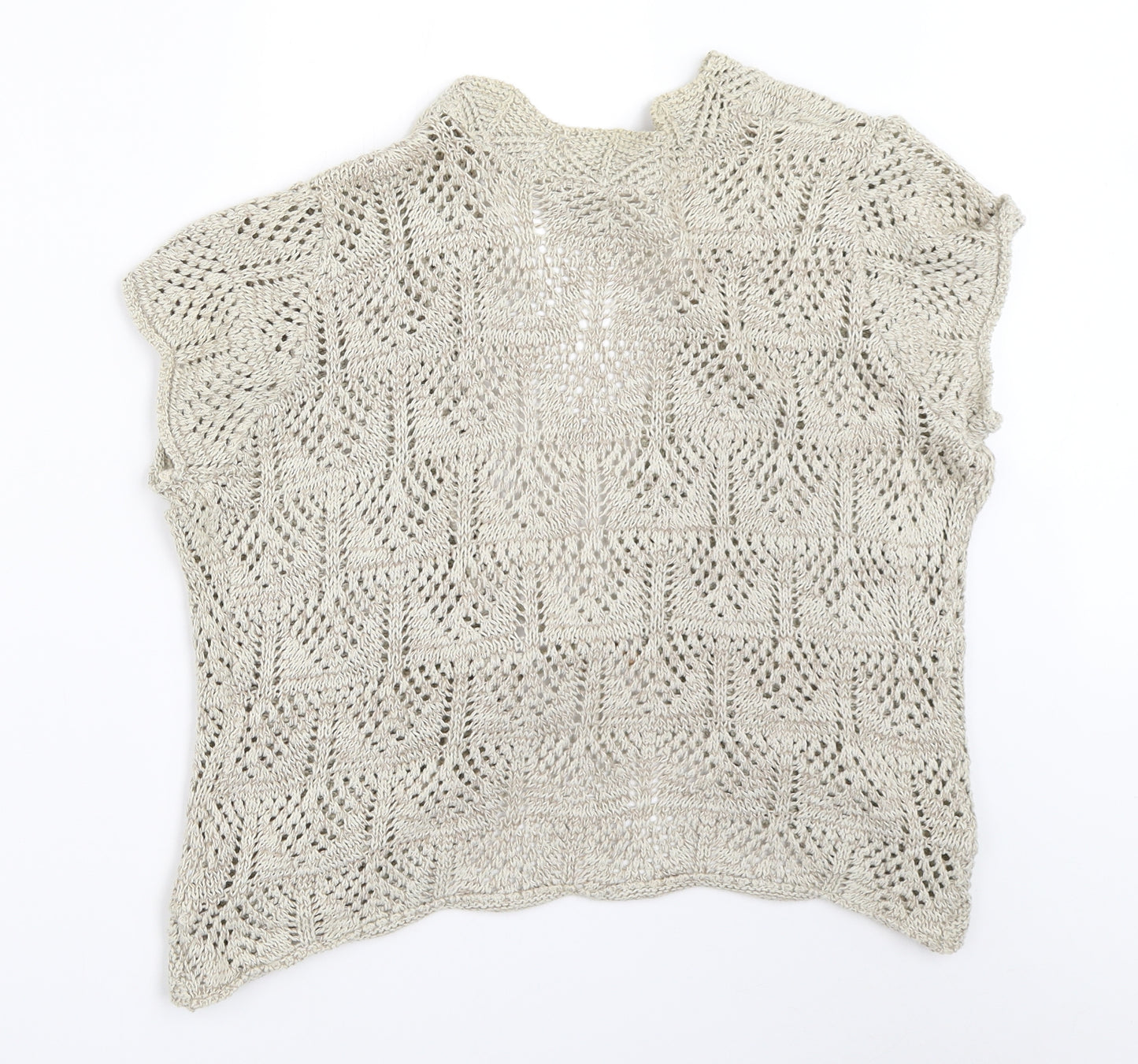 New Look Womens Beige   Cardigan Jumper Size 14