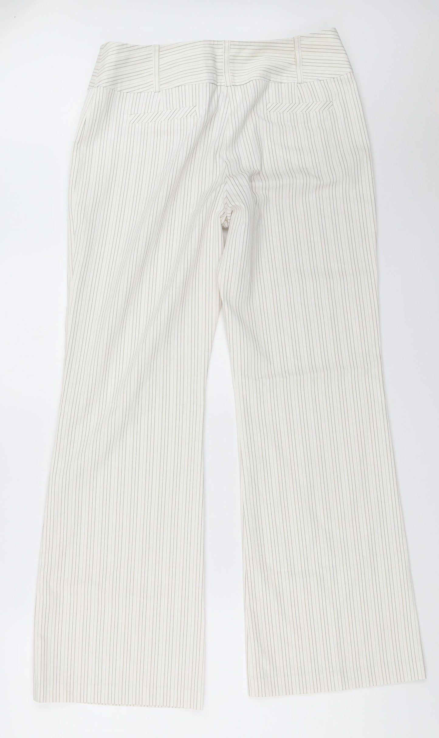 NEXT Womens Ivory   Trousers  Size 12 L31 in