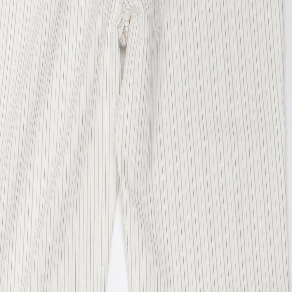 NEXT Womens Ivory   Trousers  Size 12 L31 in