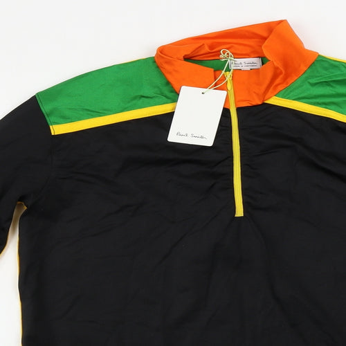Paul Smith  Mens Black   Henley Jumper Size XL