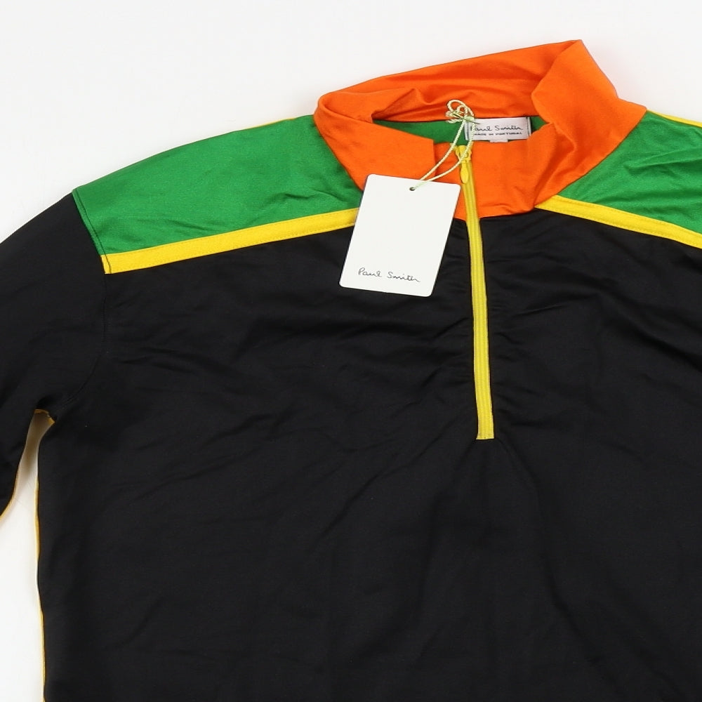 Paul Smith  Mens Black   Henley Jumper Size XL