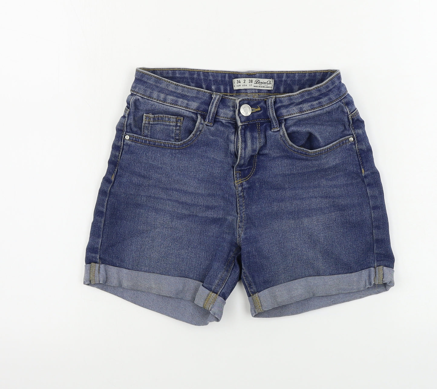 denim co Womens Blue   Cut-Off Shorts Size 6