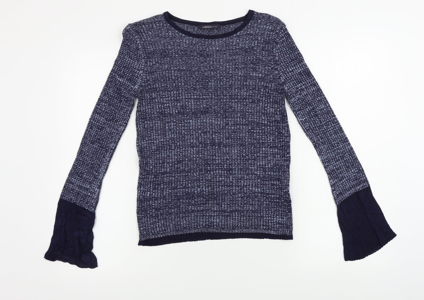 Marks and Spencer  Womens Blue   Pullover Jumper Size 8
