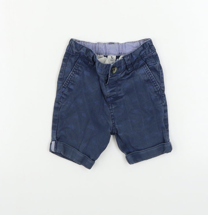 George  Boys Blue   Chino Shorts Size 2 Years