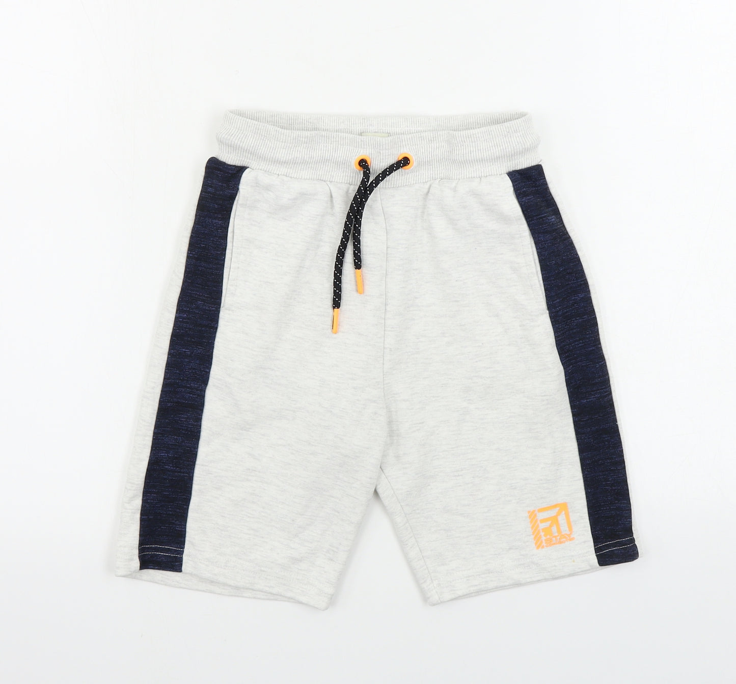 F&F  Boys Grey   Sweat Shorts Size 10-11 Years