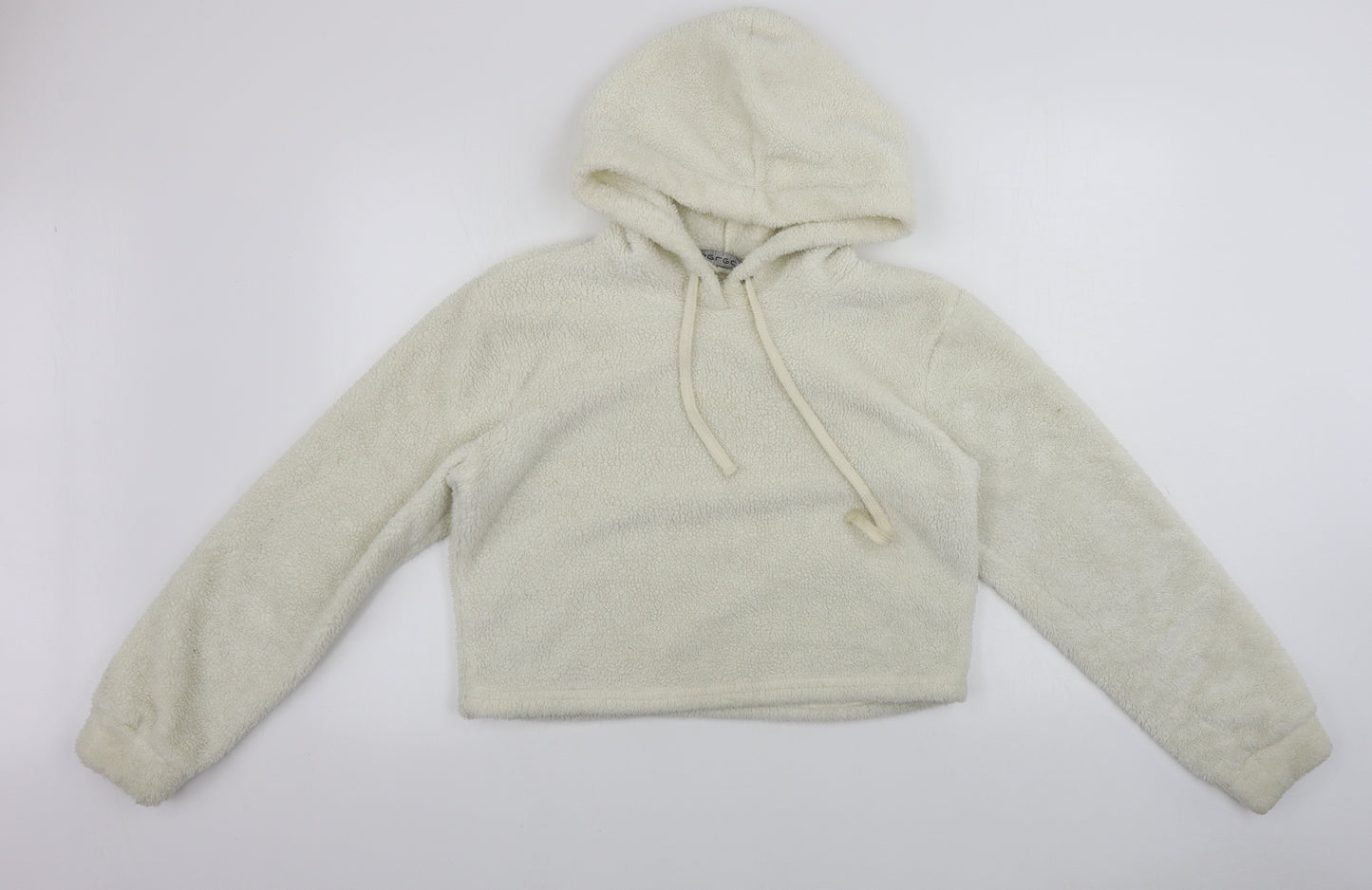 Select  Womens Ivory   Pullover Hoodie Size M