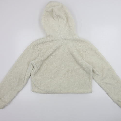 Select  Womens Ivory   Pullover Hoodie Size M