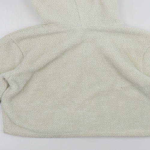 Select  Womens Ivory   Pullover Hoodie Size M