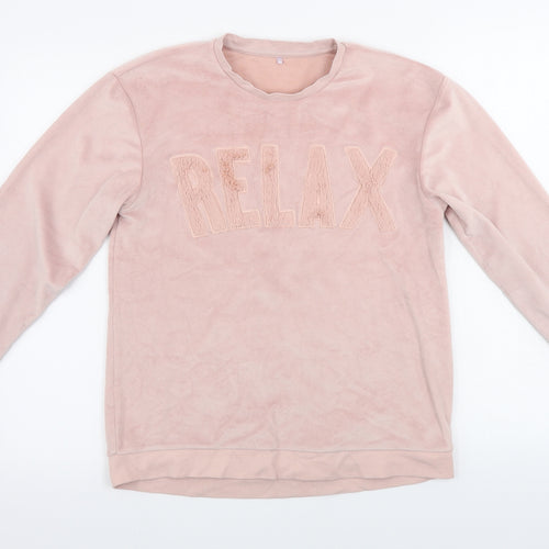 George  Girls Pink   Pullover Jumper Size 13-14 Years