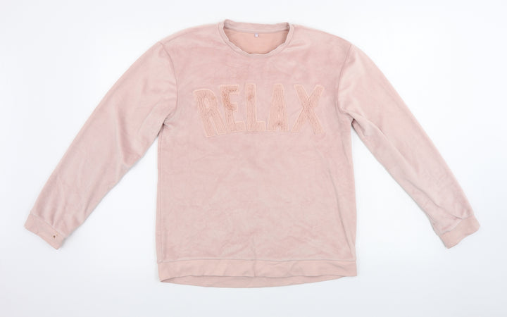 George  Girls Pink   Pullover Jumper Size 13-14 Years