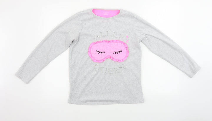 Primark Girls Grey Pullover Jumper Size 12-13 Years