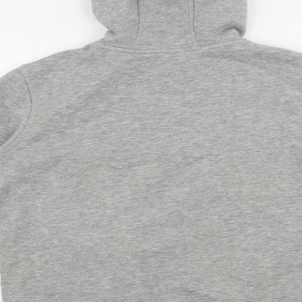 George  Boys Grey   Henley Hoodie Size 10-11 Years