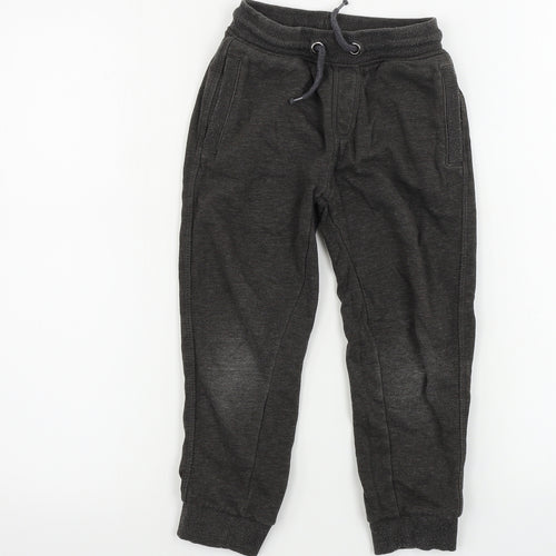 Nutmeg  Boys Brown   Sweatpants Trousers Size 5-6 Years