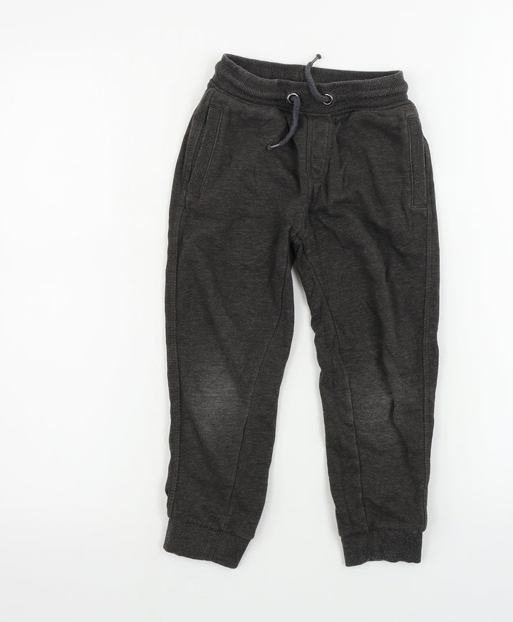 Nutmeg  Boys Brown   Sweatpants Trousers Size 5-6 Years