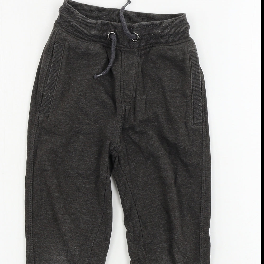 Nutmeg  Boys Brown   Sweatpants Trousers Size 5-6 Years
