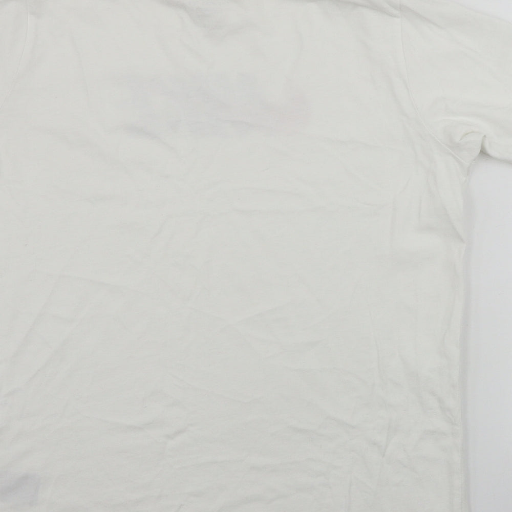 Nike  Mens White    T-Shirt Size XL