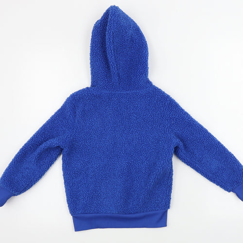 Crane Boys Blue   Pullover Hoodie Size 5-6 Years