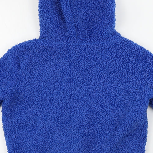 Crane Boys Blue   Pullover Hoodie Size 5-6 Years