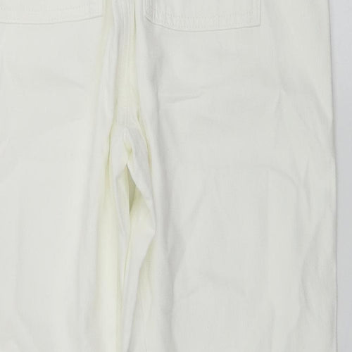 Michelle Keegan  Womens Ivory   Trousers  Size 10 L25 in