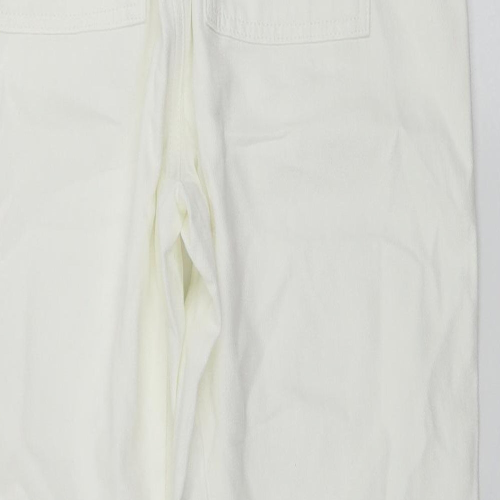 Michelle Keegan  Womens Ivory   Trousers  Size 10 L25 in