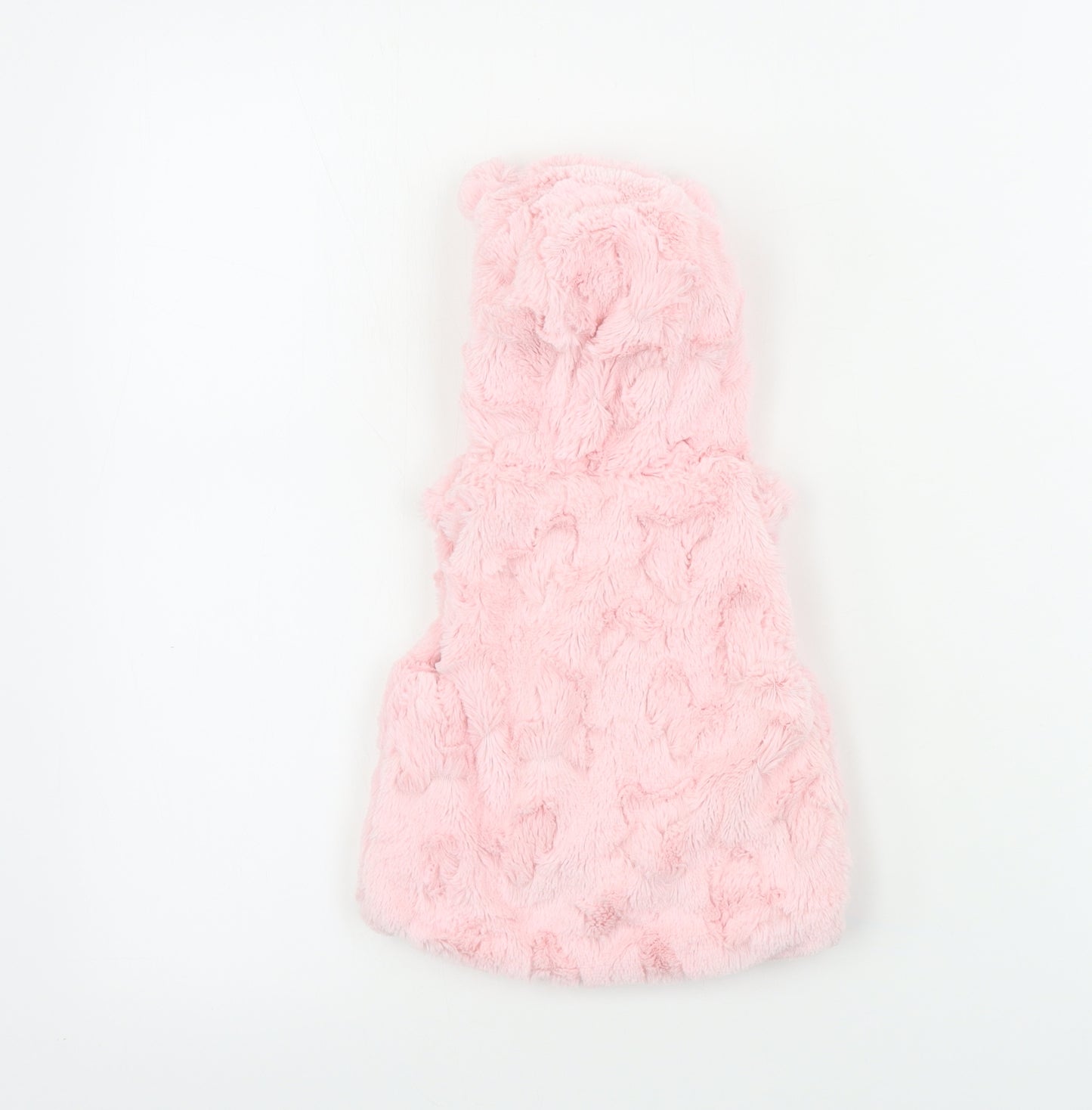 Nutmeg  Girls Pink   Gilet Coat Size 3-6 Months