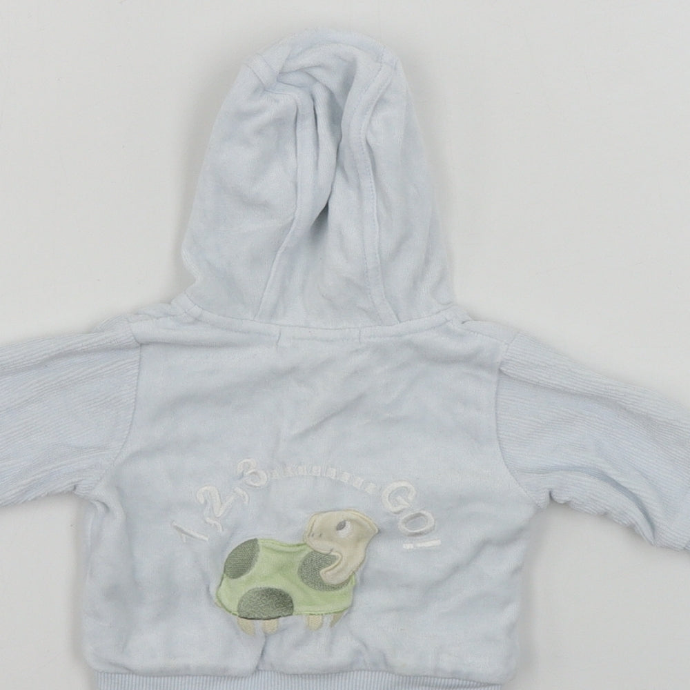 H&M  Girls Blue   Jacket Coat Size Newborn