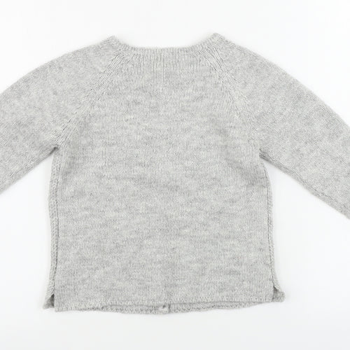 NEXT  Girls Grey   Cardigan Jumper Size 8 Years