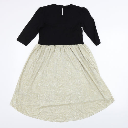 Julien Macdonald  Girls Black   A-Line  Size 9-10 Years
