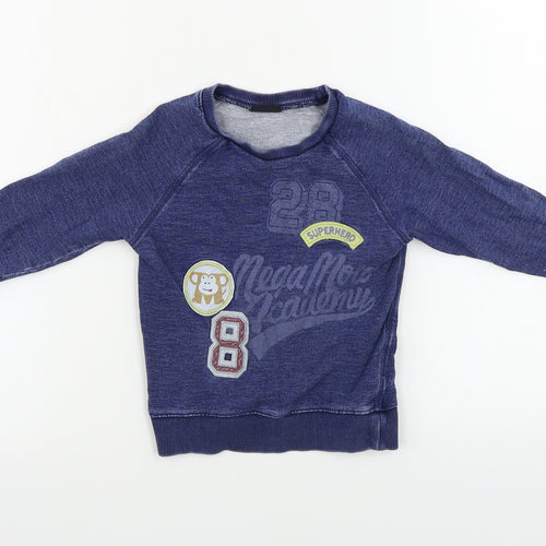 NEXT  Boys Blue   Pullover Jumper Size 3-4 Years