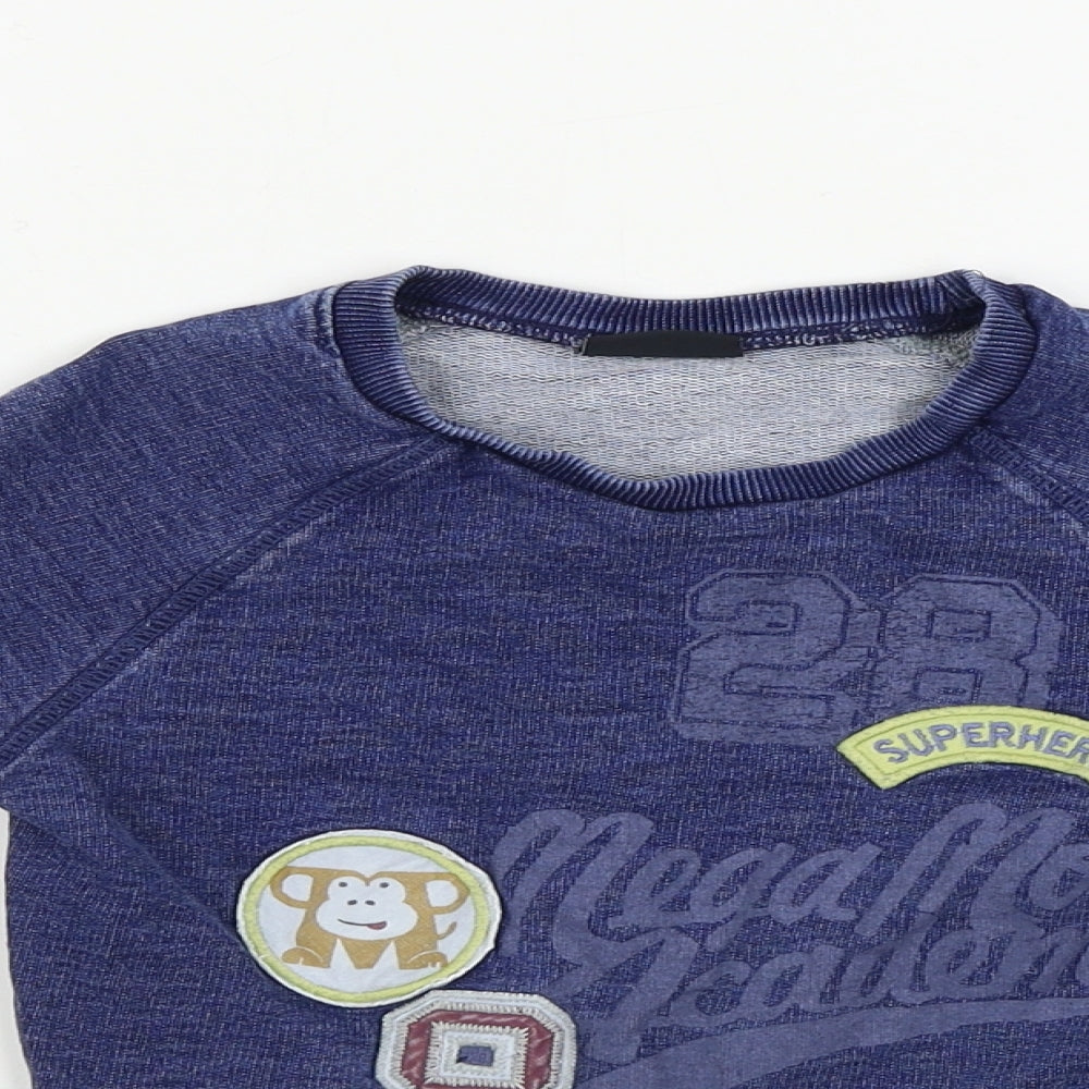 NEXT  Boys Blue   Pullover Jumper Size 3-4 Years