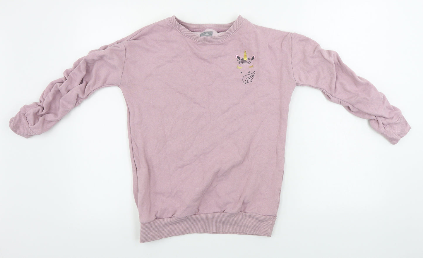 NEXT  Girls Pink   Pullover Jumper Size 10 Years