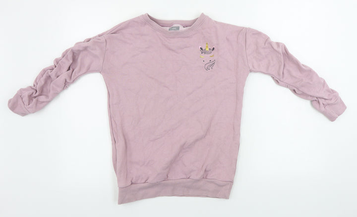 NEXT  Girls Pink   Pullover Jumper Size 10 Years