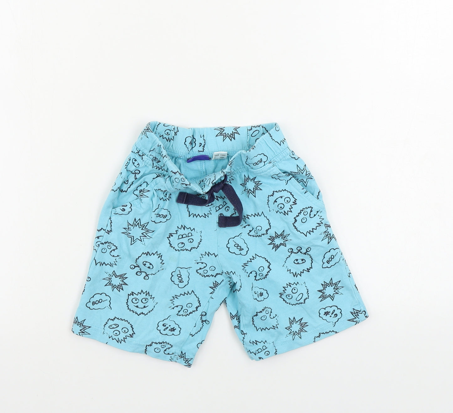 Lupilu  Girls Blue   Sweat Shorts Size 6-7 Years