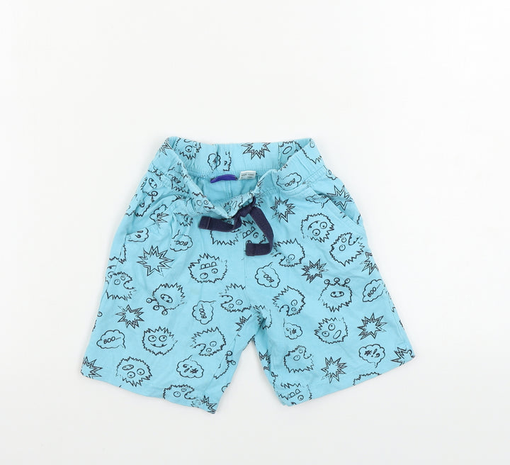 Lupilu  Girls Blue   Sweat Shorts Size 6-7 Years