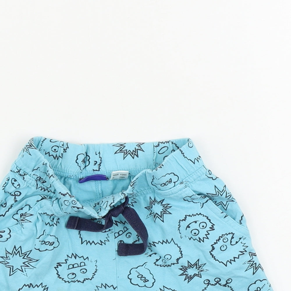 Lupilu  Girls Blue   Sweat Shorts Size 6-7 Years