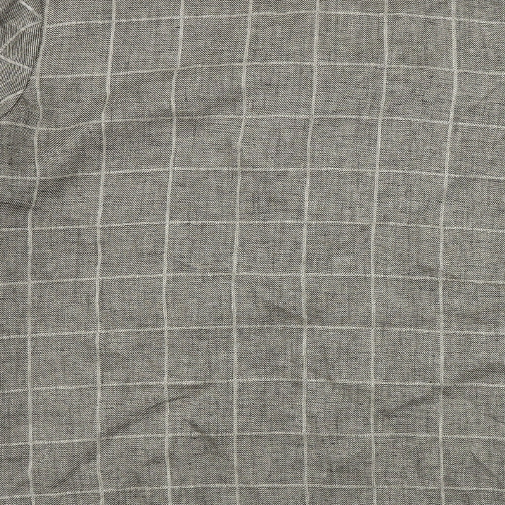 Masai  Womens Grey Check  Jacket Coat Size S