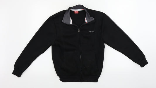 Slazenger  Boys Black   Full Zip Jumper Size 9-10 Years