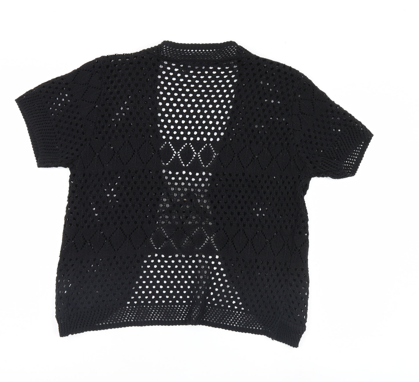 CHIC Womens Black   Cardigan Jumper Size M