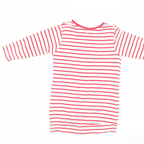 Sweet Millie Girls Ivory Striped  Camisole T-Shirt Size 7 Years