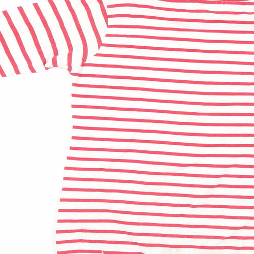 Sweet Millie Girls Ivory Striped  Camisole T-Shirt Size 7 Years