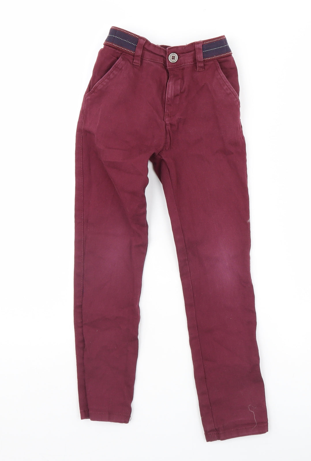 Nutmeg Boys Purple   Straight Jeans Size 5-6 Years