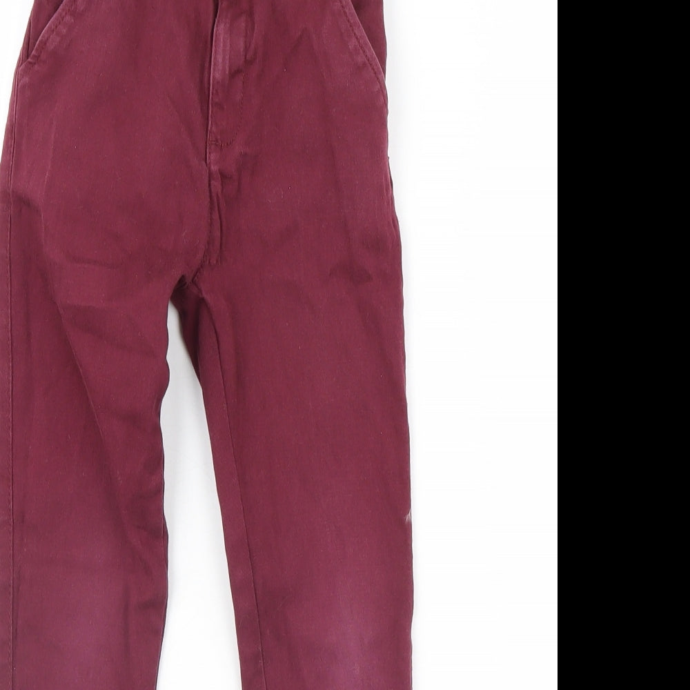 Nutmeg Boys Purple   Straight Jeans Size 5-6 Years